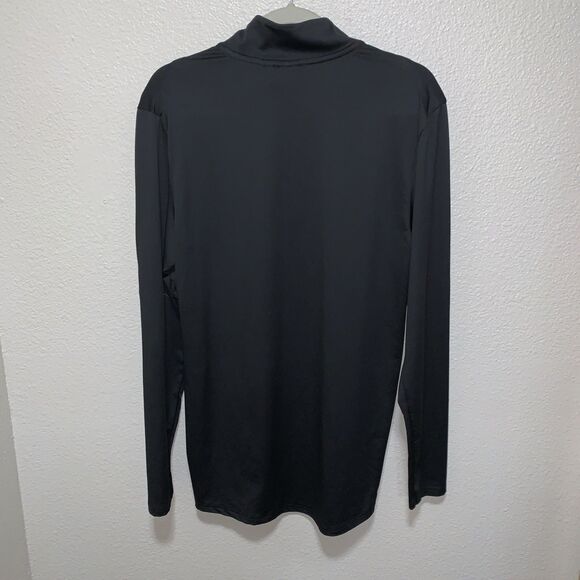 Spyder Active Women Lightweight Quarter Zip Pullover Sweatshirt Size L Black - Picture 3 of 6